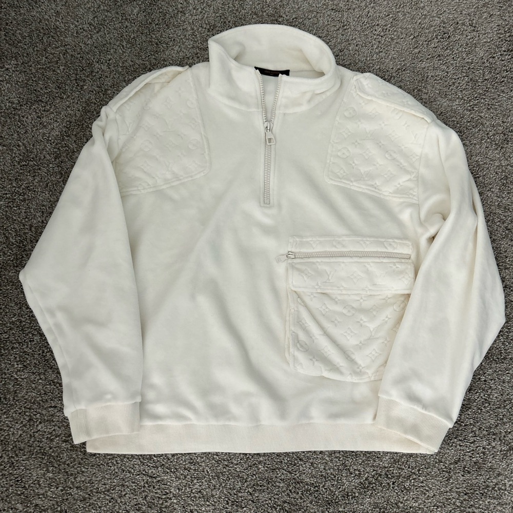 AUTHENTIC LOUIS VUITTON VIRGIL ABLOH DEBUT PLAIN RAINBOW TRACK JACKET SZ LV XL